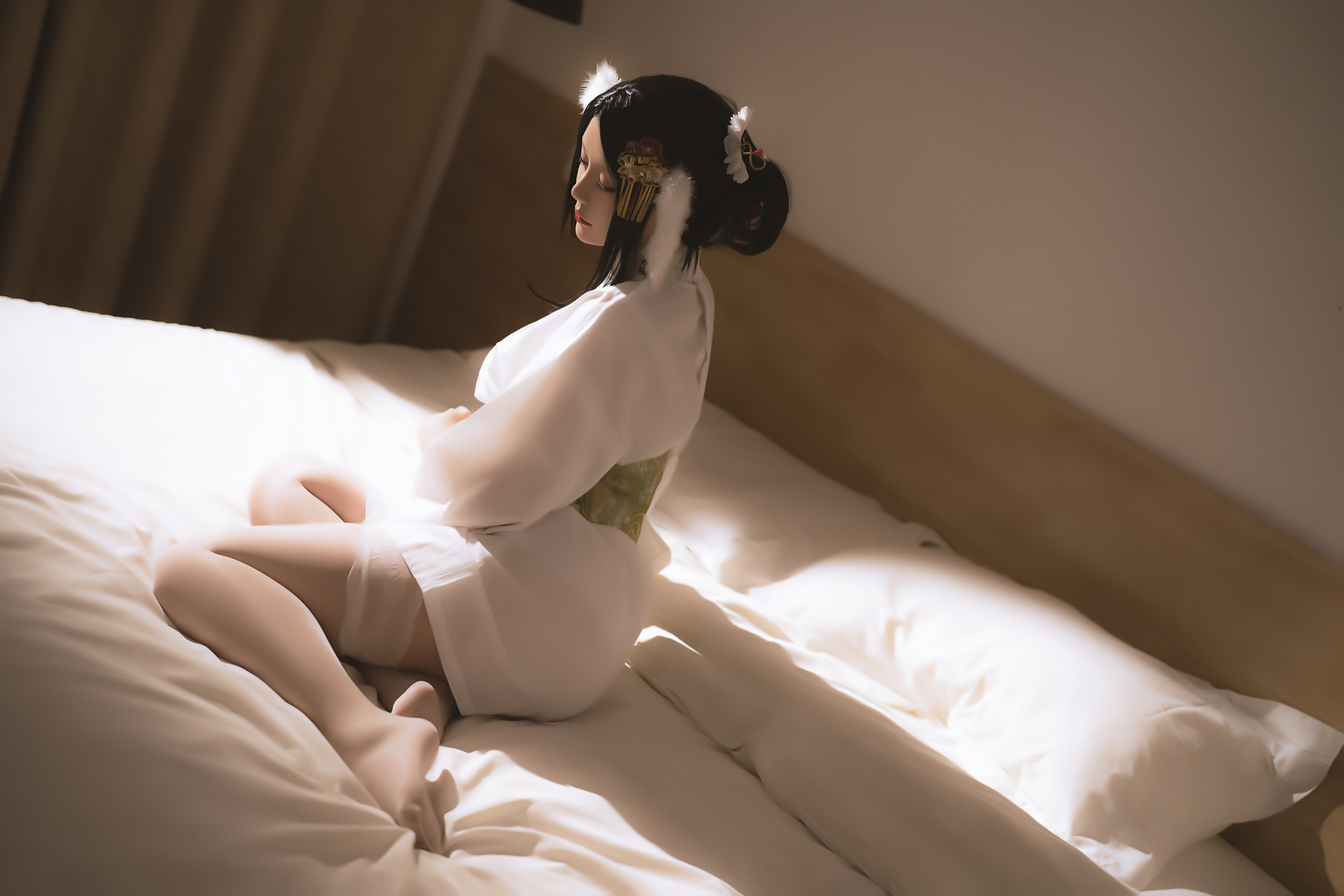 图片[1]-星之迟迟 – NO.215  仙鹤报恩[37P]-XikXak